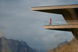 woman-red-dress-starwars-minimalist-architecture-bold-lines-mountain-peaks 