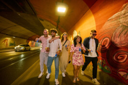 five-friends-sidewalk-nighttime-party-grafitti-kebap-ayran-haydi 