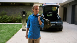 nico-rosberg-weekender-bag-over-shoulder-electric-car-wallbox 